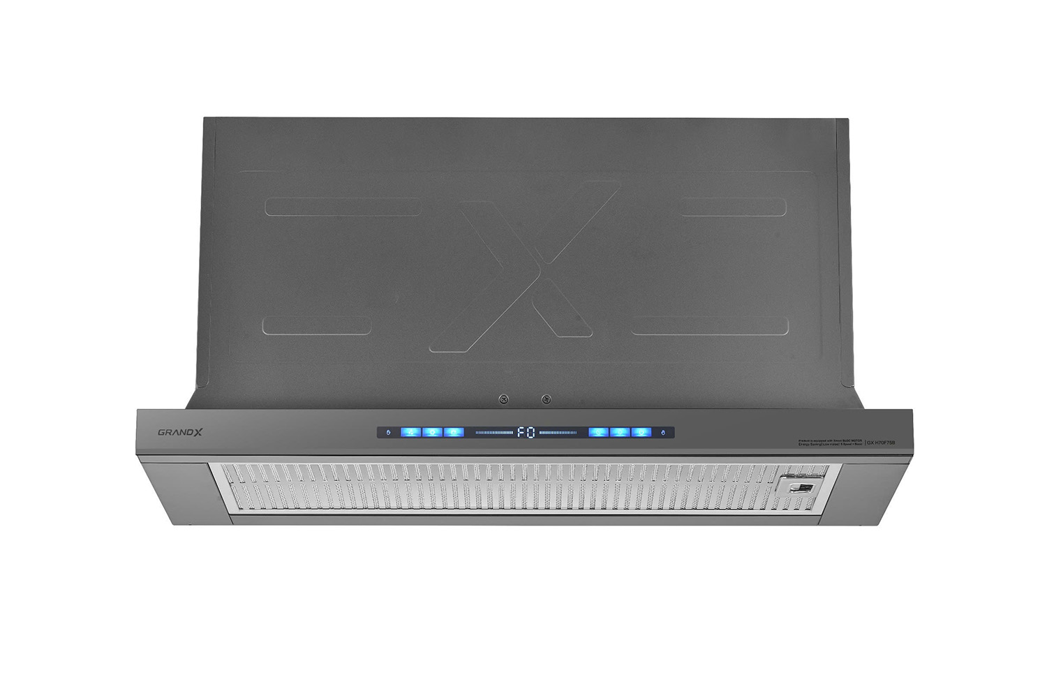 MÁY HÚT MÙI ÂM TỦ GRANDX GX H70F75SG 1 MÁY HÚT MÙI ÂM TỦ GRANDX GX H70F75SG