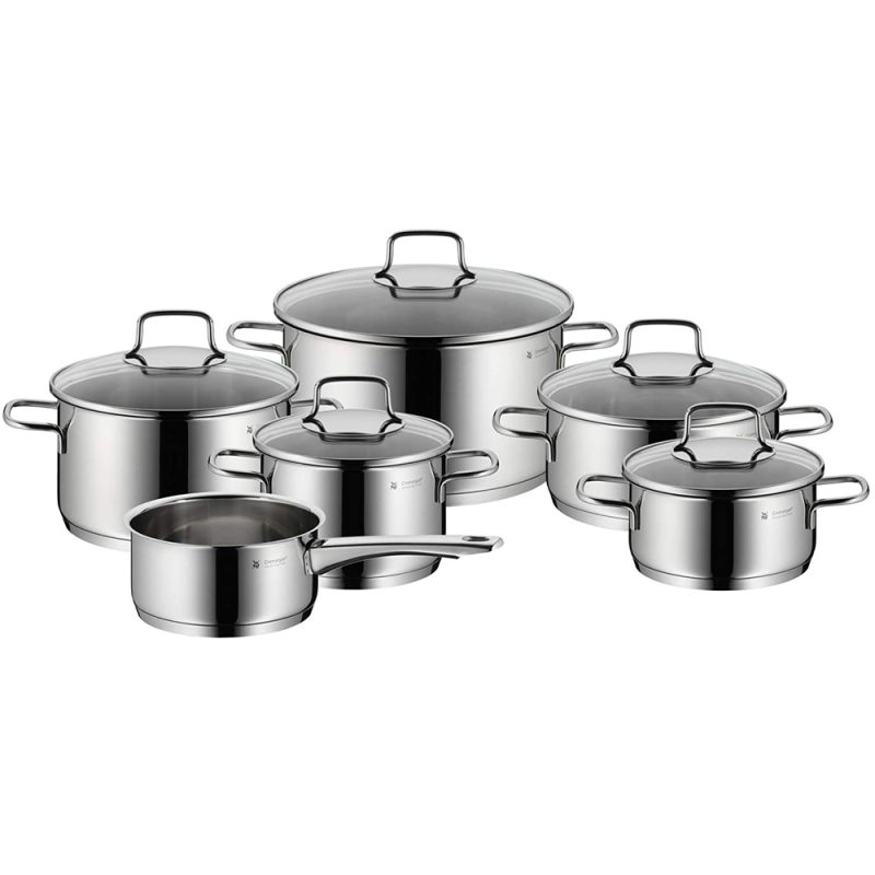 BỘ NỒI WMF ASTORIA 6 MÓN 780166040 NẮP KÍNH