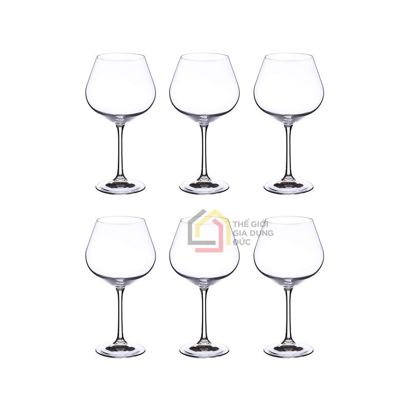 Bộ ly vang 6 chiếc Bohemia Viola 570ml