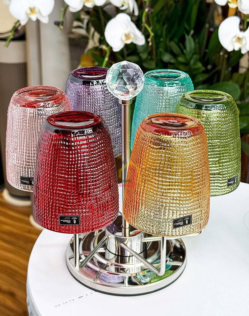 Set 6 cốc thủy tinh pha lê IRRIS 08T 300ml