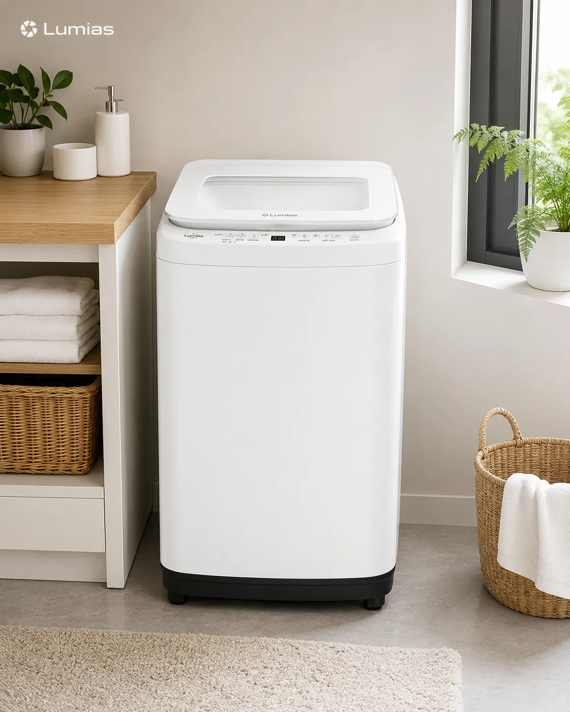 Máy Giặt Chính Hãng – Tiết Kiệm Điện, Giặt Sạch Hiệu Quả 7 Máy giặt mini nhỏ gọn phù hợp không gian hạn chế