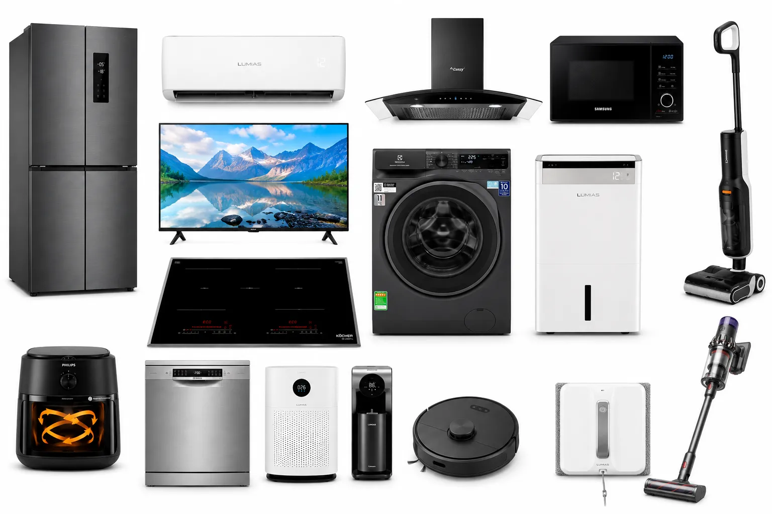 Tư vấn thiết bị điện máy phù hợp với nhu cầu và ngân sách