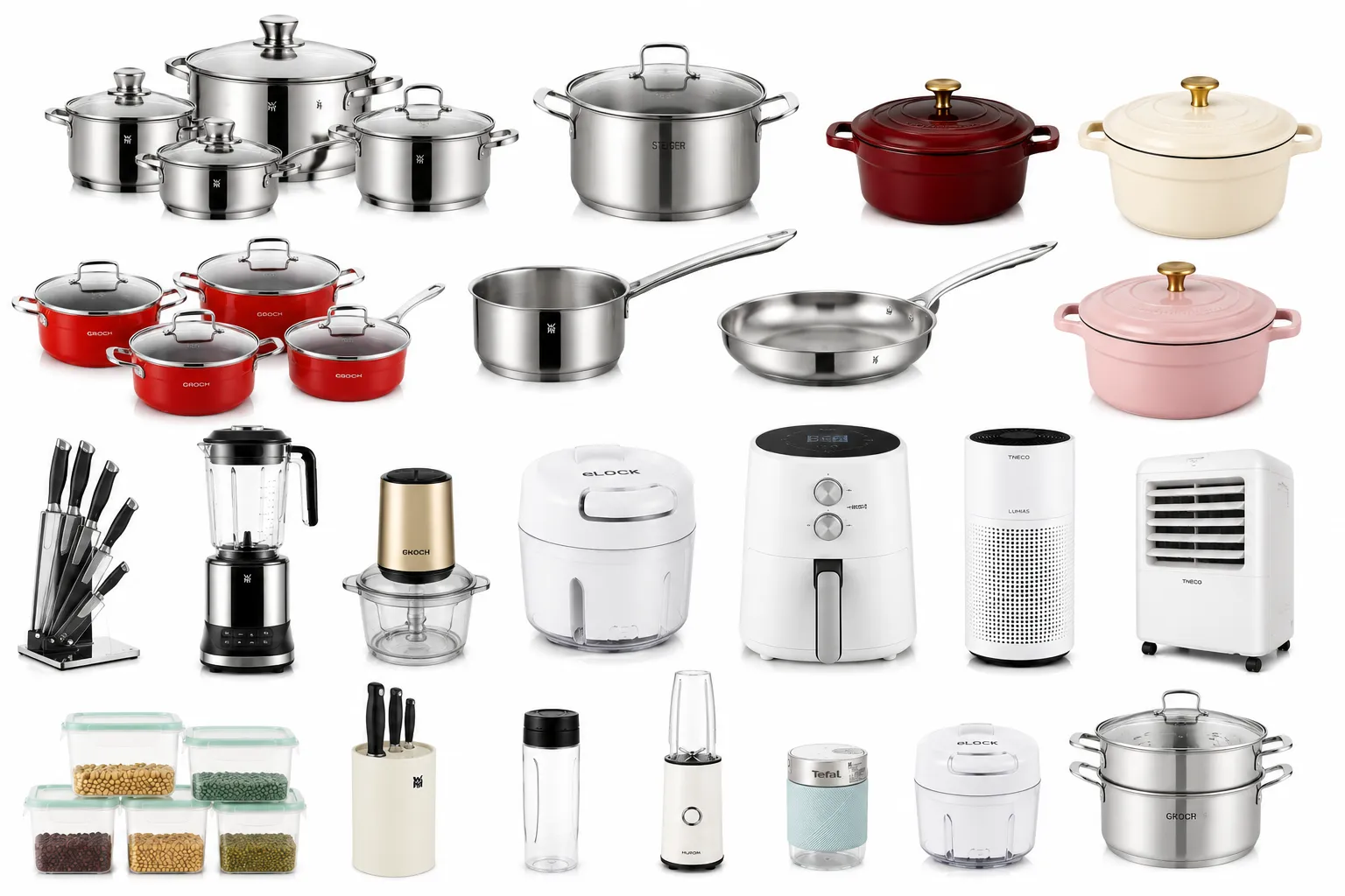 Cửa Hàng Gia Dụng Ở Thái Nguyên Uy Tín, Chính Hãng, Giá Tốt | Bếp Sành 8 Lựa chọn đồ gia dụng phù hợp dựa trên nhu cầu, chất liệu, công năng và ngân sách.