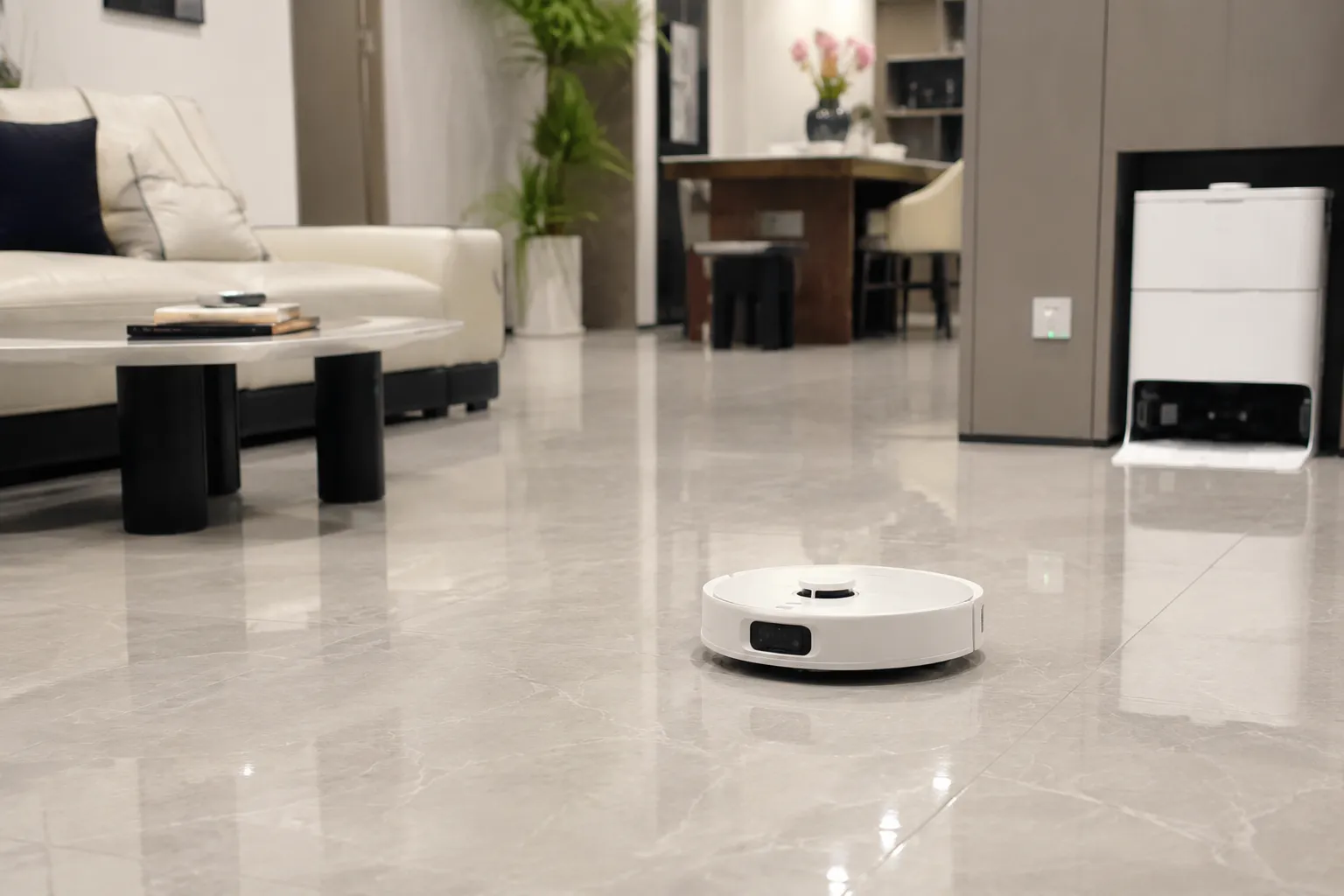 Robot hút bụi giúp tiết kiệm thời gian dọn dẹp mỗi ngày