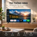 tivi thong minh tai bep sanh